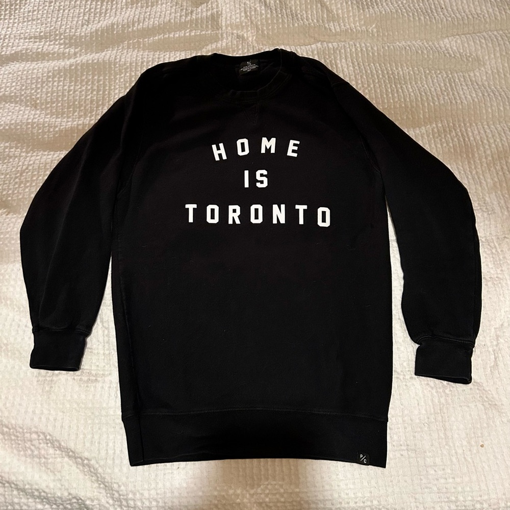 Peace Collective 'Home is Toronto' Black Sweatshirt